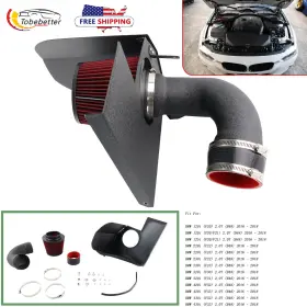 Aim018-rd-bk 2bebetter Aim018-rd-bk- Cold Air Intake System For Bmw 2x F3x B48 2.0l Engine 320i 330i 420i 430i Series