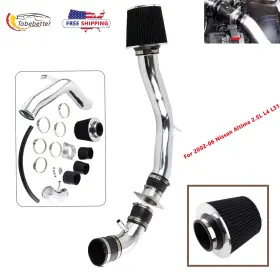 Dr343-bk-sl-z 2bebetter Anto-parts 3 Inch Red Cold Air Intake Racing System Filter For 02-06 Altima 2.5l L4