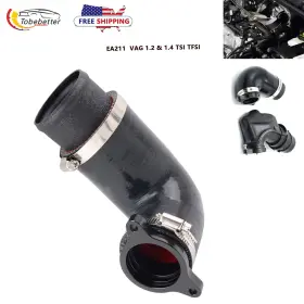 Icp029-bk 2bebetter For Vw Mk7 Mk7.5 Leon Mk3 Octavia 1.2/1.4 Tsi Tfsi Ea211 Vag Turbo Inlet Pipe