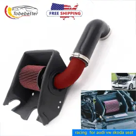 Wg182-rd-rd-ea211-us 2bebetter Cold Air Intake Induction Filter Shield For Golf Mk7 1.2 / 1.4 Tsi Ea211 Tfsi