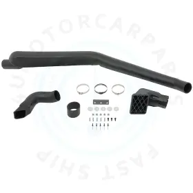 12652323 4umotor Left Side Black Housing Intake Snorkel Kit For 1993-1998 Jeep Grand Cherokee