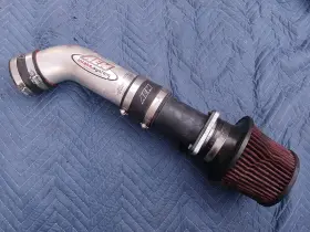 827-520p Aem Hps Polished Short Ram Cold Air Intake Maf For 2003-06 V6 3.5l Nissan 350z