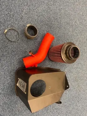 21-863wr Aem Induction For 2019-2021 Subaru Wrx Sti 2.5l Cold Air Intake - Wrinkle Red