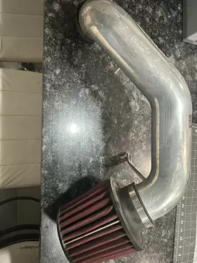 22-506p Aem Induction Polished Short Ram Air Intake For 2002-2006 Acura Rsx Type-s