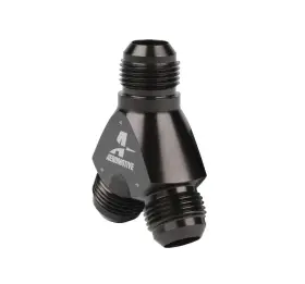 15676 Aeromotive Fuel System Hose Fitting Y-block