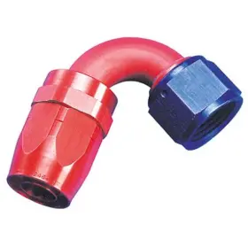 Fbm4042 Aeroquip Hose End Coupler Fitting 120 Degree Blue/red -6 An