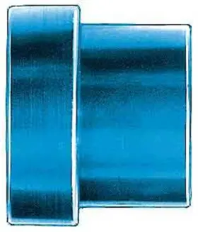 Fcm3671 Aeroquip Blue Anodized Aluminum -6an Tube Sleeves Pack Of 2