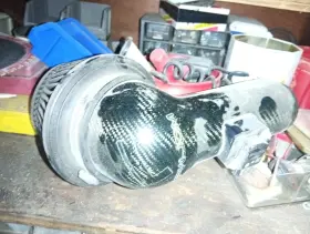 Pwcpc-fg4-ksc Afe Power Password Jdm Dry Carbon Fiber Powerchamber Intake 12-15 Civic Si