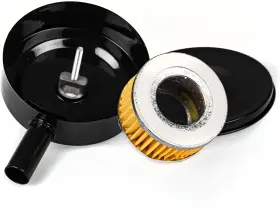 Af-06 All Tool Depot 3/4 Inch Npt Air Compressor Intake Filter Silencer Metal Housing And