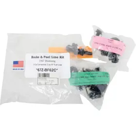 Mhk170 Amk Products 1967 Mustang Convertible 6 Cylinder With 2 Piece Line Brake And Fuel