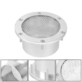 Ofi102 Annx Universal Car Racing Air Duct Grill Bumper Vent Inlet Cold Intake Cover Kit