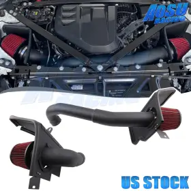 Aim063-rd-bk Aosuracing Cold Air Intake System Filter For 2021-2025 Bmw M3 M4 G80 G82 S58 3.0t High Flow