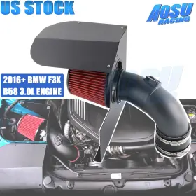 Dr450-rd-bk-thw Aosuracing Cold Air Intake System Kit For Bmw F20 140i/f22 240i/f30 340i/f32 440i B58 3.0l