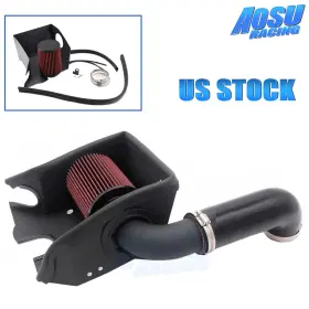 Wg182-bk-rd-thw Aosuracing Cold Air Intake System Kit Heat Shield Red Filter For Golf Mk7 Tsi Tfsi Seat