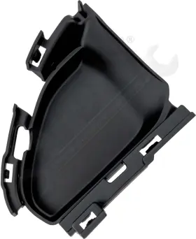 164643 Apdty Front Bumper Air Intake Duct Rh Black Without Sport Package