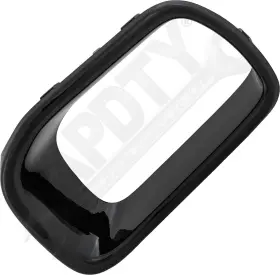 166612 Apdty Front Bumper Air Intake Duct Rh Cover Black S Model