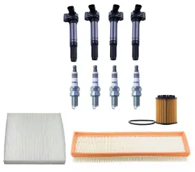 165155 Apm Coils Plugs Engine Air Filter Oil Fits Fiat 500 1.4l Non Turbo 2012-2017