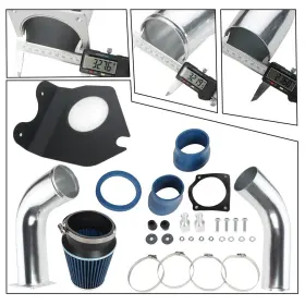 Aup10732car247pa Asucarparts For Ford Mustang Base 3.8l 1994-1998 Blue Cold Air Intake System Heat Shield