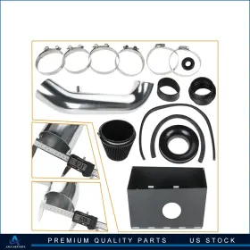 Aup10742car257pa Asucarparts For Dodge Ram 1500 2500 5.7l V8 2009-2018 Black Cold Air Intake System Filter