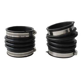 Auceautoparts 17882-aa010 2pcs Engine Air Intake Hose With Clamps For 2002-2003 Toyota Camry 3.0l V6 Gas