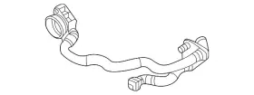 06m-129-041-c Audi Genuine Breather Tube