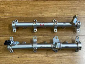 06m133315l Audi Oem 2018 - 2023 S5 Q7 3.0l Left And Right Fuel Rail 34k Mil