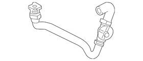 Audi 8t0-133-750-a Genuine Hose