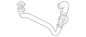 8t0-133-750-a Audi Genuine Hose