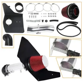 Aut1072510us Aut 3.5 Inch Cold Air Intake System And Filter For 2010-2011 Chevrolet Camaro With V6 3.6l
