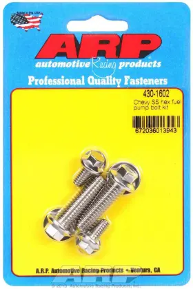 430-1602 Auto Racing Products 430 1602 Stnless Fuel Pump Bolt Kt