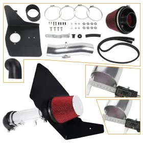 Adp10751to251day Autodayplus 3.5 Inch New Cold Air Intake System Fits 2010-2011 Chevrolet Camaro With 3.6l V6