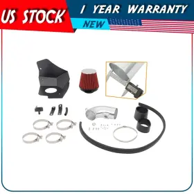 Adp164da106ps60 Autodayplus Cold Air Intake Kit With Heat Shield Fits 2012 Cadillac Cts V Wagon 4-door 6.2l