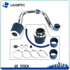 Lea10759op274der Autoparts-ljt Blue Cold Air Intake System Filter For Honda Civic Value 1.7l 2004-2005