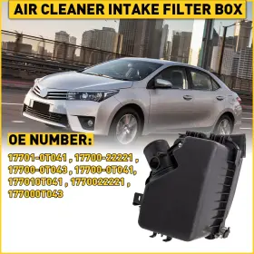 17700-0t041 Auxito 17701-0t041 Air Cleaner Intake Filter Box For Assembly Toyota Corolla 09-18 1.8l