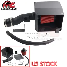 Aim033-rd-bk Bagaraatan For Honda Civic 10th Gen 1.5t 2016 Short Ram Air Intake System Heat Shield
