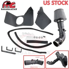 Dr286-bk-sl-bhw Bagaraatan Black For 09-17 Toyota Corolla 16-17 Im 1.8 Filter Cold Air Intake Induction Kit