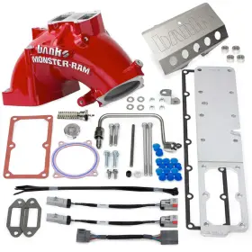 42798-pc Banks Power Red Monster-ram Intake System Grid Heater For 13-18 Dodge Ram Cummins 6.7l