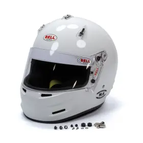 1419a08 Bell Helmets - M.8 White 65-66 Full-face Racing Helmet