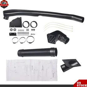 Ber274710 Berliii Snorkel Kit Cold Air Intake System For 1992-1999 Jeep Wrangler 4.0l I6 Ram