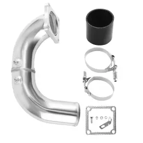 289oqb Bfo 3 Inch Polished Air Intake Elbow Charge Pipe For Dodge Ram 2500 3500 5.9l 94-1998