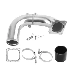 6eugj7 Bfo 3 Inch Polished Air Intake Elbow Charge Pipe For Dodge Ram 2500 3500 5.9l 94-1998