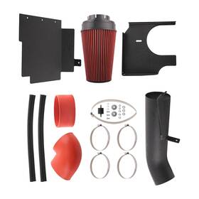Bfo Cxu61a Cold Air Filter For Avalanche Escalade 5.3l V8 02-06 Red Aluminum