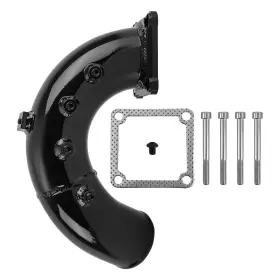 Hpkyd6 Bfo Air Intake Elbow Pipe Aluminum For Dodge Ram 5.9l Cummins Diesel 1998-2002