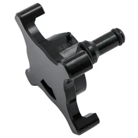 Izuty7 Bfo Black Anodized Billet Fuel Drain Valve For Ford Powerstroke 6.7l 2017 2018-2020