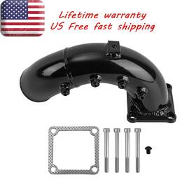 Bfo Vs96j0 Air Intake Elbow Tube Horn High Flow For Dodge Ram 5.9l Cummins Diesel 98-02