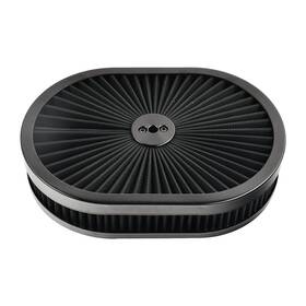 Bigreat Br0127 12ftftx2ftft Oval Super Flow Air Cleaner Filter Assembly 5-1/8 Inch Black