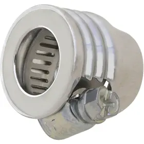 B67325 Billet Specialties 3/8 Inch Fuel Hose End With Clamp For Braided