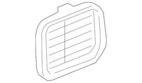 Bmw 13-71-7-643-298 Genuine Air Grille