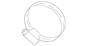 13-71-8-651-956 Bmw Genuine Intake Tube Clamp