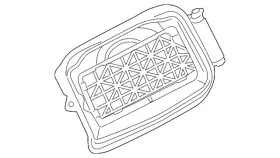 51-17-7-204-365 Bmw Genuine Fuel Pocket